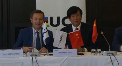 中国自行车运动协会与国际自行车联盟在奥地利签署合作备忘录